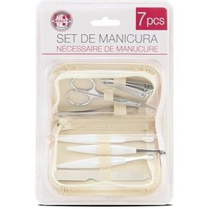 FORNOR 229996 manicureset, 7-delig, 11 x 6,5 x 2 cm
