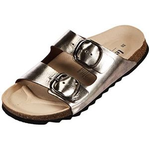 Legero Clear slippers voor dames, Platino Metalic 9310, 41 EU