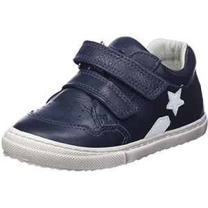 Däumling Beek sneakers voor jongens, Nappa Blu, 23 EU Schmal