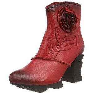 Laura Vita Armance 15 enkellaarsjes voor dames, Rood rouge., 40 EU