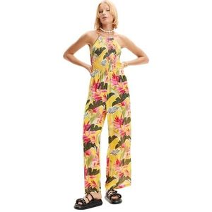 Desigual Swim_Jumpsuit Tropical, 8018 Amarillo, S, geel, S