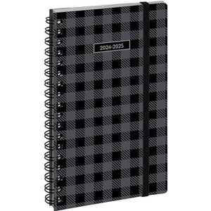 Exacompta - 1601979E - Zakagenda SAD 16S casual - 9 x 16 cm - september 2024 tot december 2025-16 maanden - Kleur: grijs