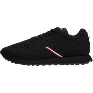Tommy Hilfiger - New Runner Eva Corpo Knit - Casual Schoenen - Zwart