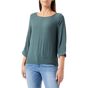 s.Oliver T-shirt voor dames, 3/4 mouw, groen, 34, groen, 34