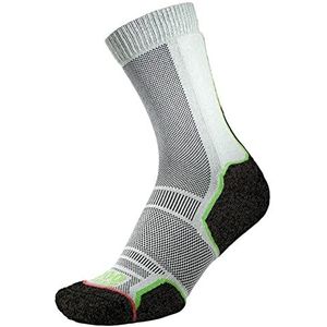 1000 Mile Heren 2271BM sokken, zwart oranje/groen, M