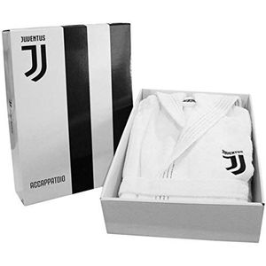 Juventus 9632 100 2131 badjas, 100% katoen, wit, 37 x 48 x 10 cm, 6 stuks