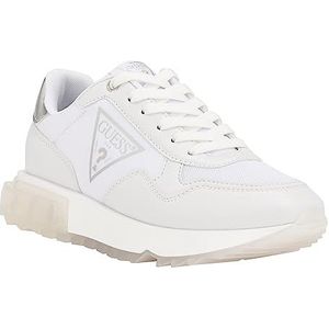 GUESS Dames Melany Sneaker, wit, 5,5 UK, Wit, 38.5 EU