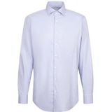 Seidensticker - 845319 - Chemise - Lichtblauw - Manches Longues - Coupe Droite