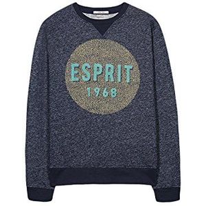 ESPRIT heren sweatshirt met logo print - slim fit