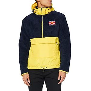 Kings of Indigo Kazan Herenjas, geel (Yellow Navy Sherpa 7703), L
