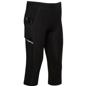 TRIGEMA Korte sportlegging met zijzak, zwart, XL