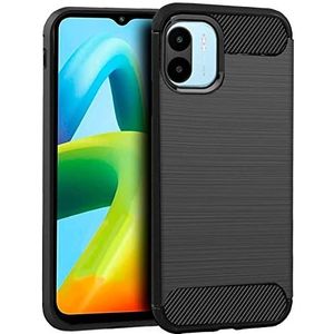 Coole beschermhoes voor Xiaomi Redmi A1 Carbon zwart