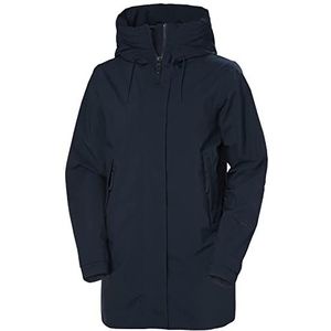 Helly Hansen W Victoria Mid Lengte Regenjas M Navy