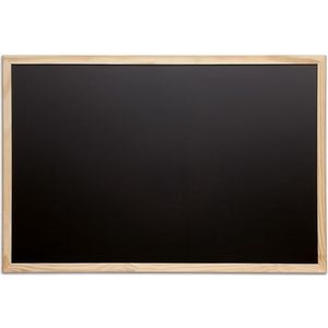 MAUL krijtbord zwart met houten frame 30x40cm