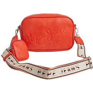 Pepe Jeans Dames Bassy23 Crossbody tas, one size, Perzik, Eén maat