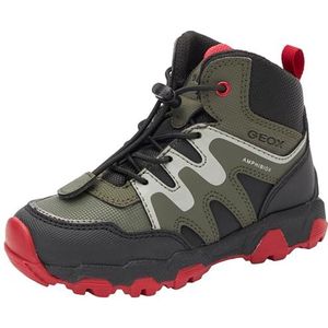 Geox Jongens J Magnetar Boy B ABX Sneakers, Legerrood, 27 EU