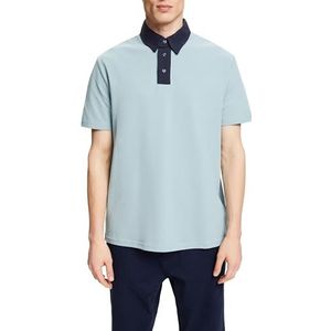 ESPRIT Heren T-shirt, 440/lichtblauw., L