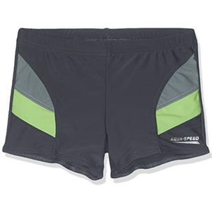 Aqua-Speed – zwembroek voor kinderen, Andy, grijs-groen, maat 134
