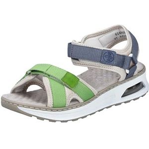Rieker - 65660 - Trekkingsandalen - Meerkleurig - Extra Breed - Luchtkussen