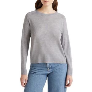 United Colors of Benetton Shirt G/C M/L, Grijs, S