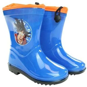 Disney Dragon Ball Z laarzen voor jongens, regen, blauw, 34 EU, Blauw, 34 EU