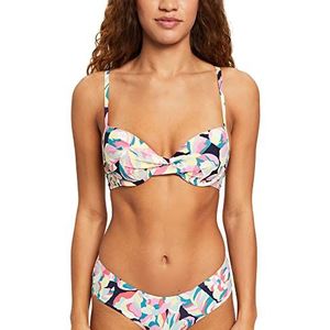ESPRIT Women Beach Voorgevormde Beugel Bikinitop Blauw/Roze/Geel