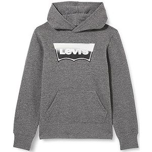 Levi's Kids Lvb Batwing Fill Hoodie Jongens 10-16 jaar, charcoal heather, 12 Jaar