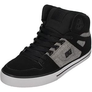 DC Pure High-Top Wc Skate Schoen voor heren, Zwarte slagschip Armor, 52 EU