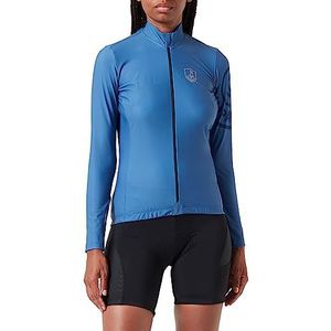 Campagnolo Thermal Jersey, kwarts, lang, voor dames, Lichtblauw 60088 Cycladen, XS