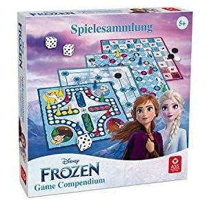 Cartamundi Disney Frozen 2 Games Compendium, Geniet van 35 games, waaronder negen heren Morris, tocht, Ludo, Ladders Bordspellen, geweldig cadeau voor kinderen van 5+