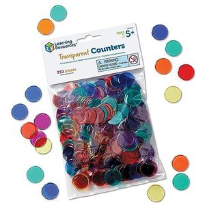 Learning Resources Transparant Tellers 250-Stuks Set
