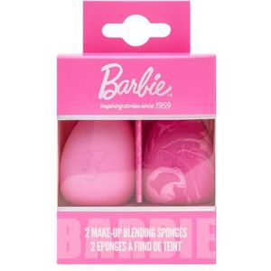 Barbie Make-Up Blender Sponge Duo voor foundation, BB Cream, Contouring en Concealer applicatie - Make-Up Spons - Blending Sponge