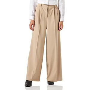 Vila Vifine Hw Wide Pants damesbroek, Savannah Tan, 38
