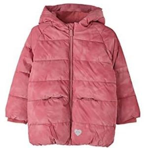 s.Oliver Gewatteerde jas in fluwelen look, roze, 104 cm