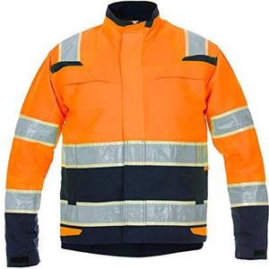 Hydrowear 131025ON-58 Idro Glow In The Dark Line zomerjas, maat 58, Hi-Vis Oranje/Navy