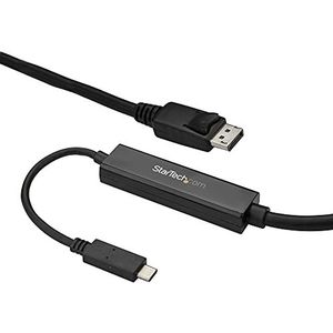 Brodit USB-C naar DisplayPort adapter 3 Maanden zwart