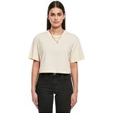 Urban Classics Dames Short oversize T-shirt voor dames, wit, XXL, witzand., XXL
