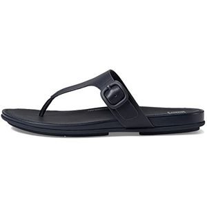 Fitflop Gracie platte sandaal voor dames, Middernacht Marine, 42 EU