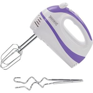 ROYALTY LINE, handmixer 300W RLHM250T3-5 snelheden, roestvrijstalen accessoires, ergonomisch ontwerp, ideaal voor gebak en koken, witte kleur