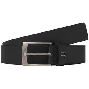 JACK&JONES leren riem JACDALLAS Belt NOOS, zwart, 80, zwart, 80 cm