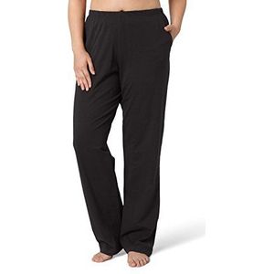Ulla Popken Grote maten grote maten plus size broek, zijzakken, rechte vorm, tot maat 66/68 640831, zwart, 66-68