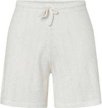 Pcmarie - Hw Pointelle Shorts - Korte Broeken - High-Waist - Wide-Leg Fit