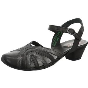 Think! Aida Sustainable Slingback Pumps voor dames, zwart combi 0000, 39,5 EU, zwart combi 0000, 39.5 EU