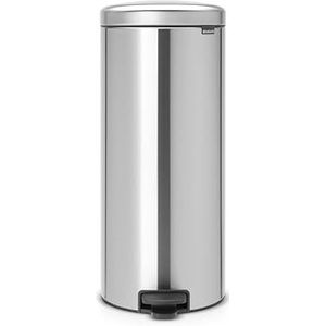 Brabantia NewIcon Prullenbak - 30 liter - Matt Steel