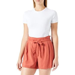 ONLY Dames Onlaris Life Hw Pb Belt PNT Shorts, Cinnabar, M