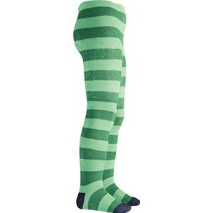 Playshoes 499024-5 panty strepen, groen (groen 29), 110/116 cm