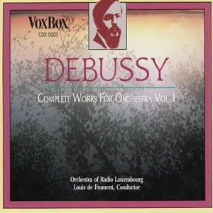 Froment/Orchestre De Radio Luxembou - Debussy Werke Fur Orchester Kpl.