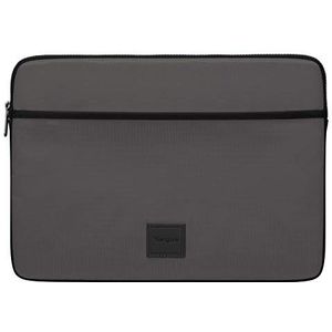 Targus Stedelijke Beschermende Laptop Sleeve Case Cover fit 13-14-inch Laptop met Slank en Stijlvol Ontwerp voor Zakelijk Professioneel/College Student, Grijs (TBS93404GL)