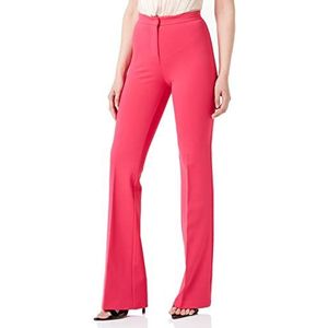 Pinko Hulka broek met stippen, stof, S voor dames, P87_Fuchsia, 42 NL