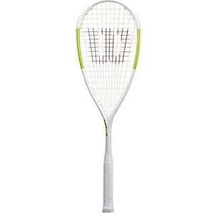 Wilson Tempest Pro Squash Racket, unisex, volwassenen, wit/groen, 0